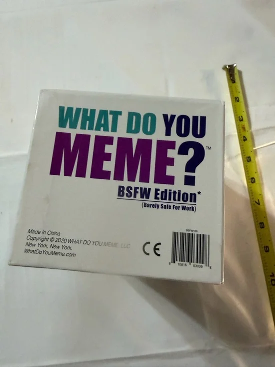 BSFW Edition Party Card Game - White - Picture 3 of 4